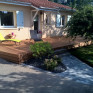 Terrasse en bois ou grès cérame