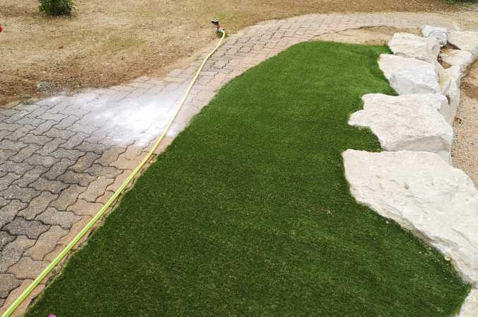 Chantier de VERT AVENIR PAYSAGE à LIMAS : 2ème partie