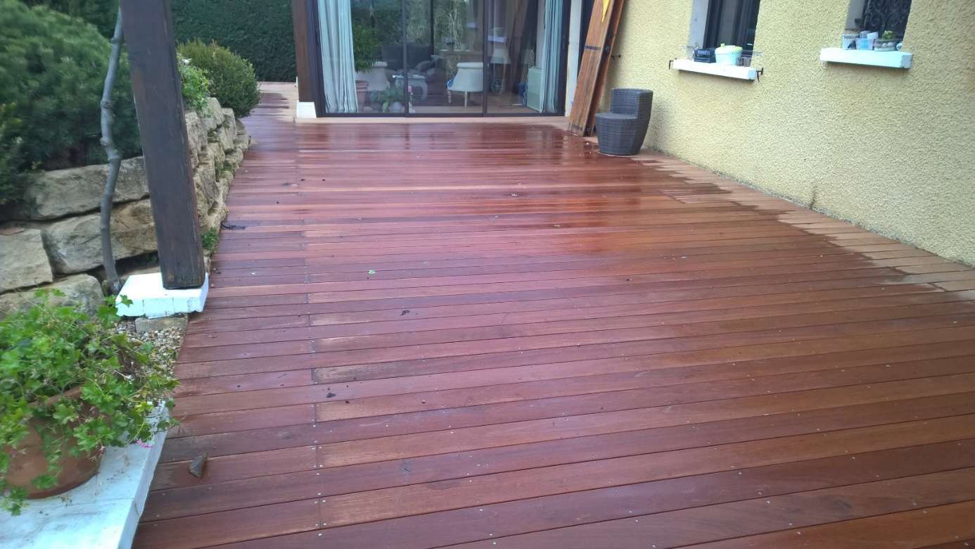 Rénovation et agrandissement d’une terrasse bois à Odenas